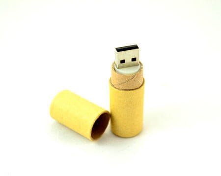 USB ecológicas personalizadas
