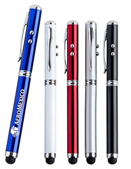 Bolígrafos multifunciones elegantes