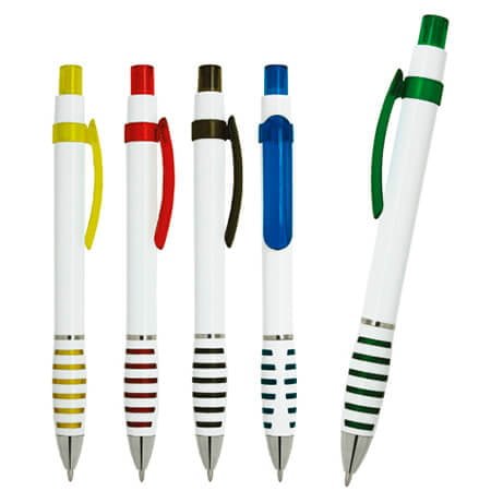 Bolígrafos personalizados plástico decorados