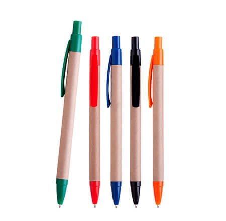 Bolígrafos personalizados cartón para niños