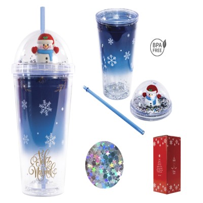 VASO DE PLÁSTICO DOBLE PARED CHRIS A2965 Mod. 02-A2965