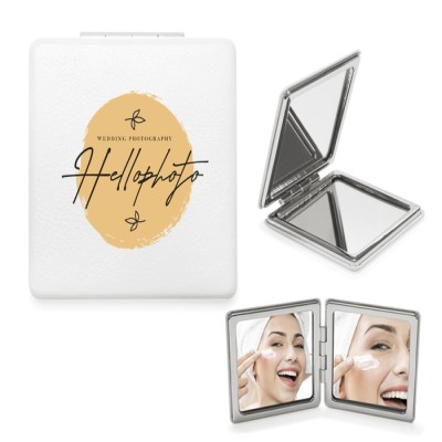 ESPEJO DOBLE CUADRADO GLAMOUR A2980 Mod. 02-A2980