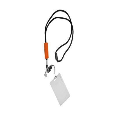 PORTA GAFETE "PRINTIT" Mod. 05-T345 Naranja