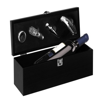 SET DE VINOS "MARENAS" Mod. 05-T497 Negro