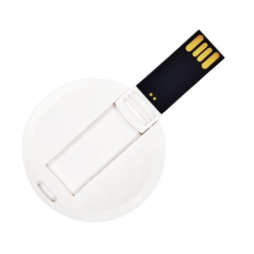 MEMORIA USB TARJETA REDONDA Mod. 06-USB139