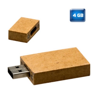 USB ECOLOGICA CARTON 4GB Mod. 06-USB031