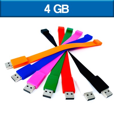 USB PULSERA SILIC?N 4GB VERDE Mod. 06-USB037