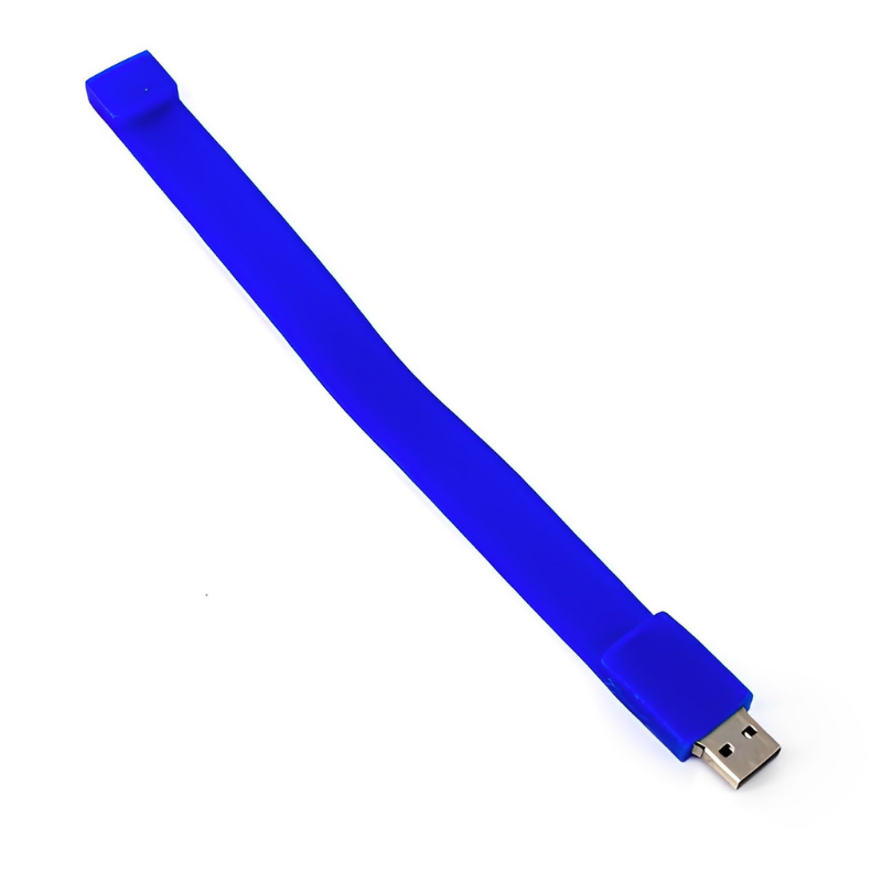 USB PULSERA SILIC?N 4GB AZUL Mod. 06-USB037-AZ