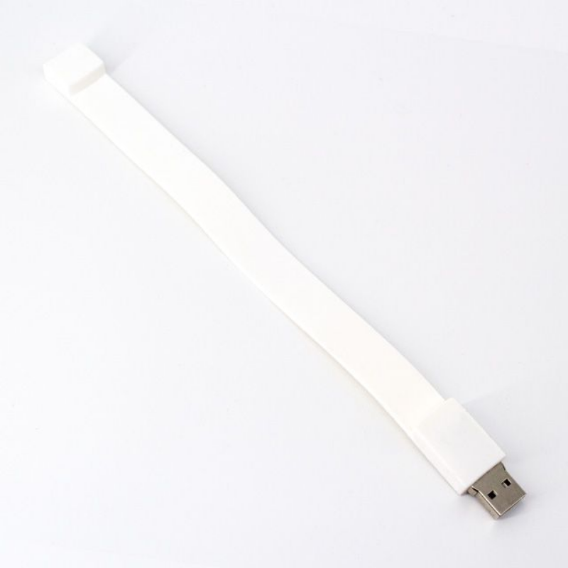 USB PULSERA SILIC?N 4GB BLANCO Mod. 06-USB037-BL