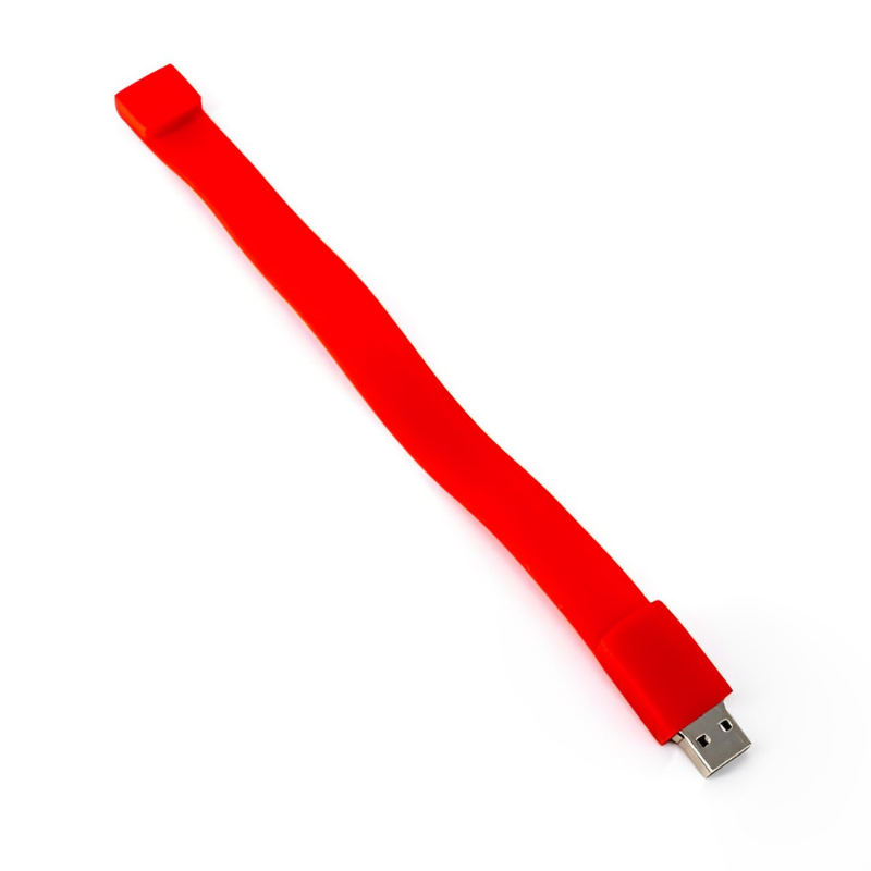 USB PULSERA SILIC?N 4GB ROJO Mod. 06-USB037-RJ