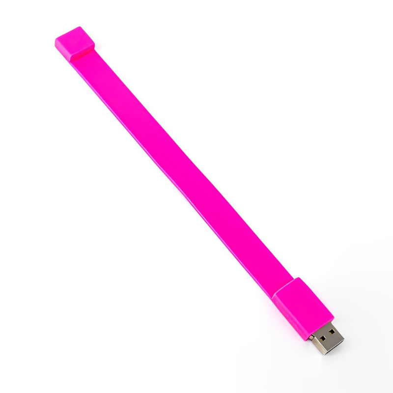 USB PULSERA SILIC?N 4GB ROSA Mod. 06-USB037-RO