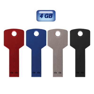 USB LLAVE TRADICIONAL 4GB ROJO Mod. 06-USB040-RJ