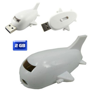 USB AVION BLANCO 2GB Mod. 06-USB049