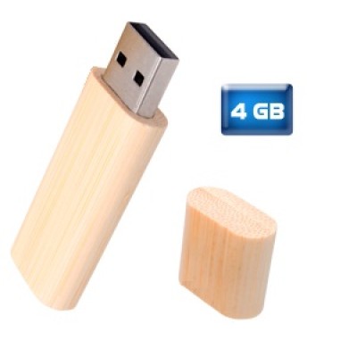 USB ECOLOGICA DE BAMBOO 4GB Mod. 06-USB051