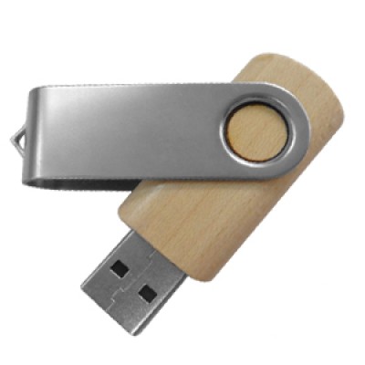 USB GIRATORIA LONDON MADERA 8GB Mod. 06-USB066