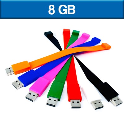 USB PULSERA SILIC?N 8GB VERDE Mod. 06-USB074