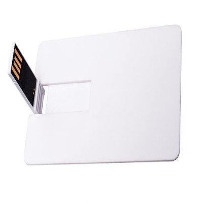 USB TARJETA SLIM BLANCA 4GB Mod. 06-USB088