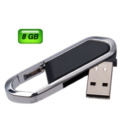 USB HOOK NEGRA DE 8GB Mod. 06-USB110