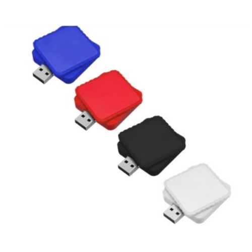 MEMORIA USB GIRATORIA 8GB ROJO Mod. 06-USB132