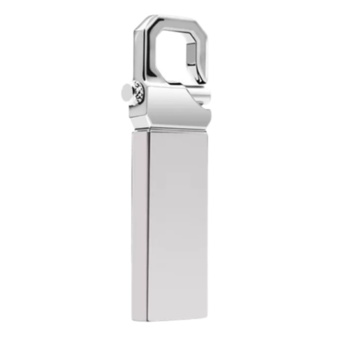 MEMORIA USB CANDADO 16 GB PLATA Mod. 06-USB405